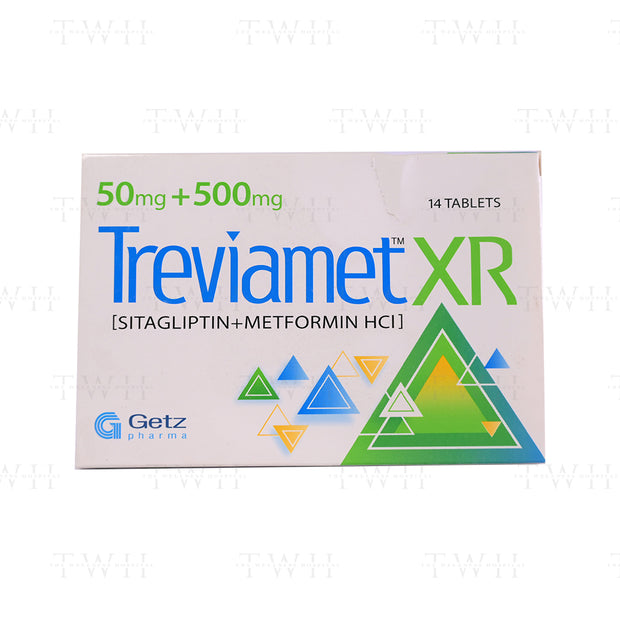 Treviamet-Xr Tablets 50mg+500mg