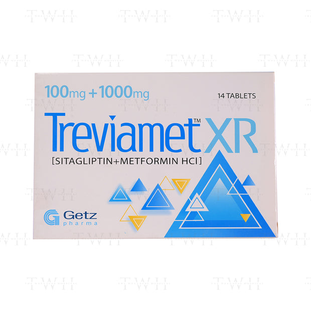 Treviamet-xr Tablet 100mg+1000mg