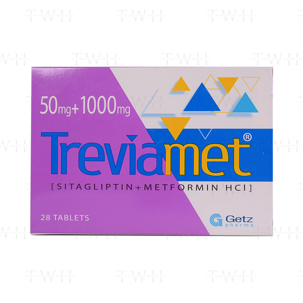Treviamet Tablets 50+1000mg