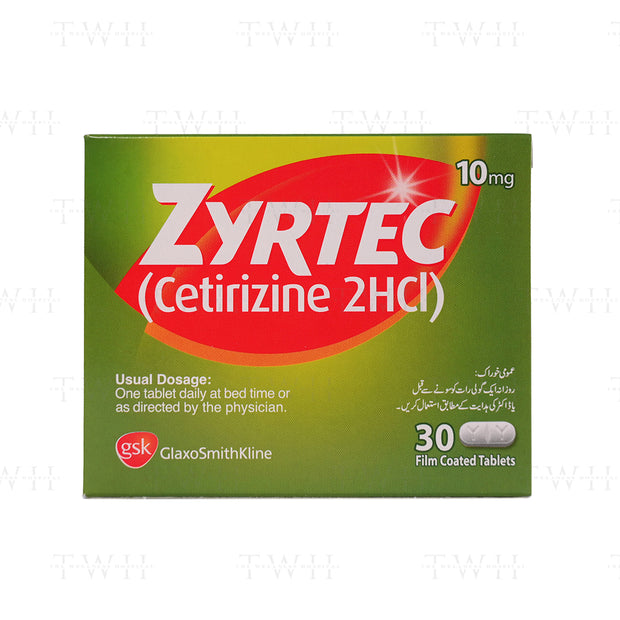Zyrtec Tablets 10mg