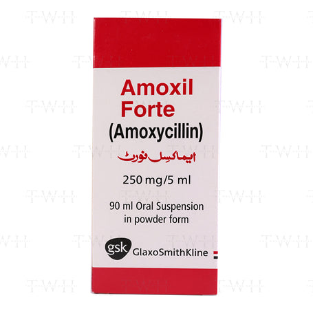 Amoxil 90ml Forte Suspension 250mg/5ml