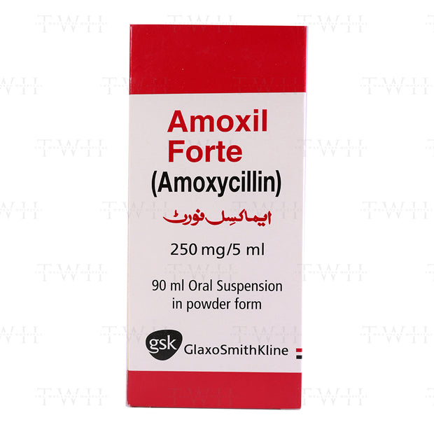 Amoxil 90ml Forte Suspension 250mg/5ml