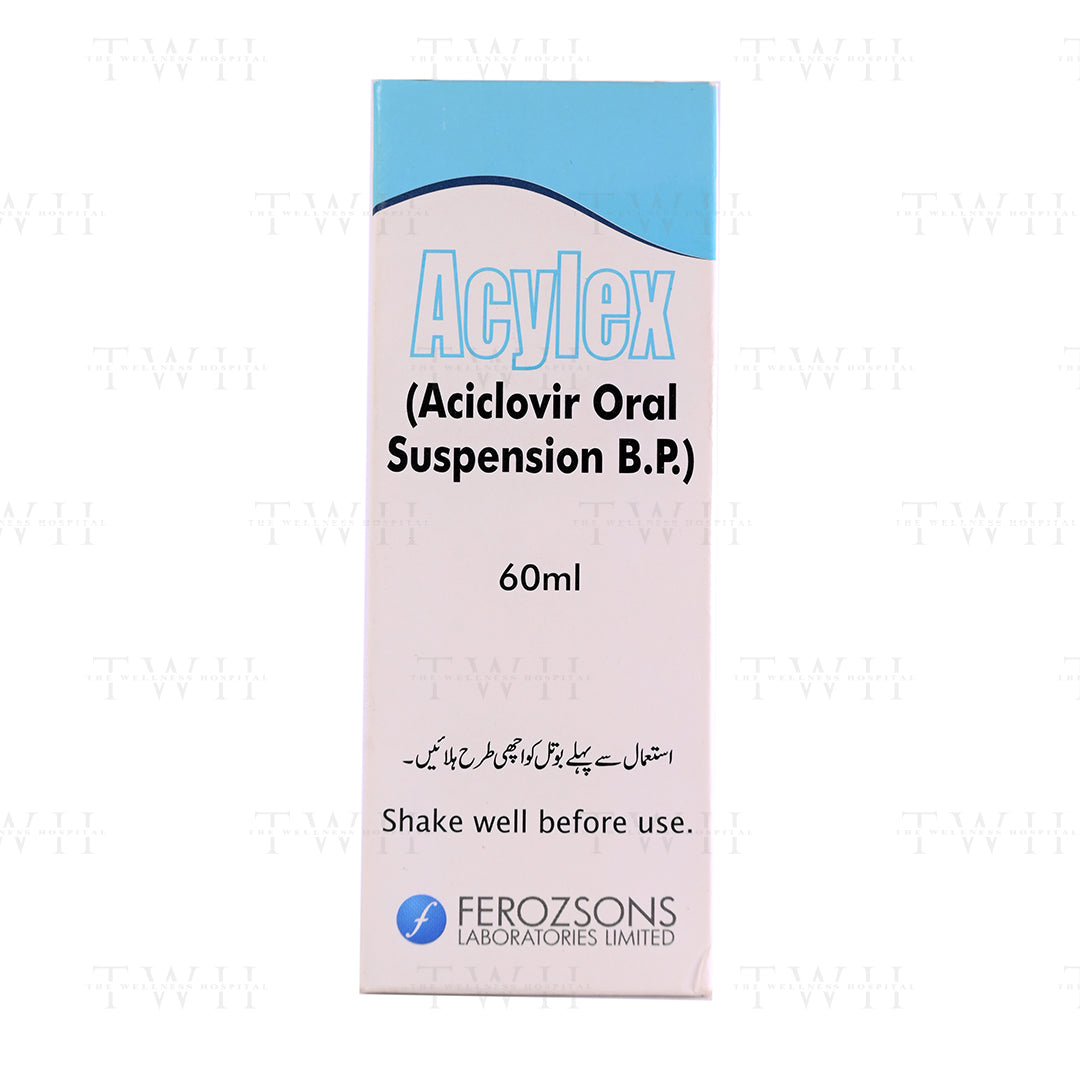 Acylex 60ml Suspension 200mg/5ml