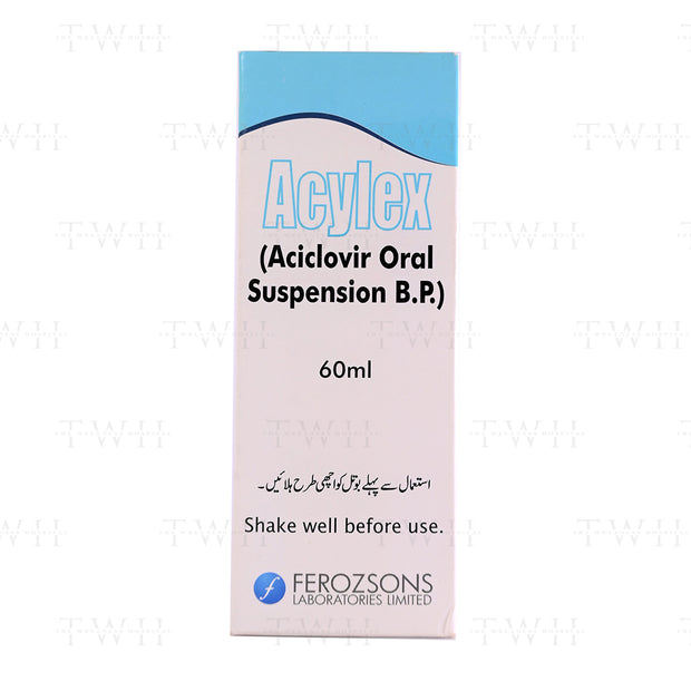 Acylex 60ml Suspension 200mg/5ml
