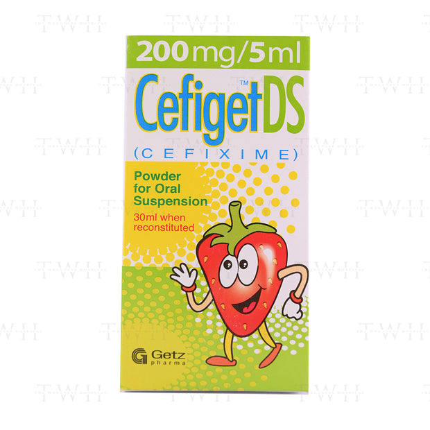 Cefiget Ds 30ml Suspension 200mg/5ml
