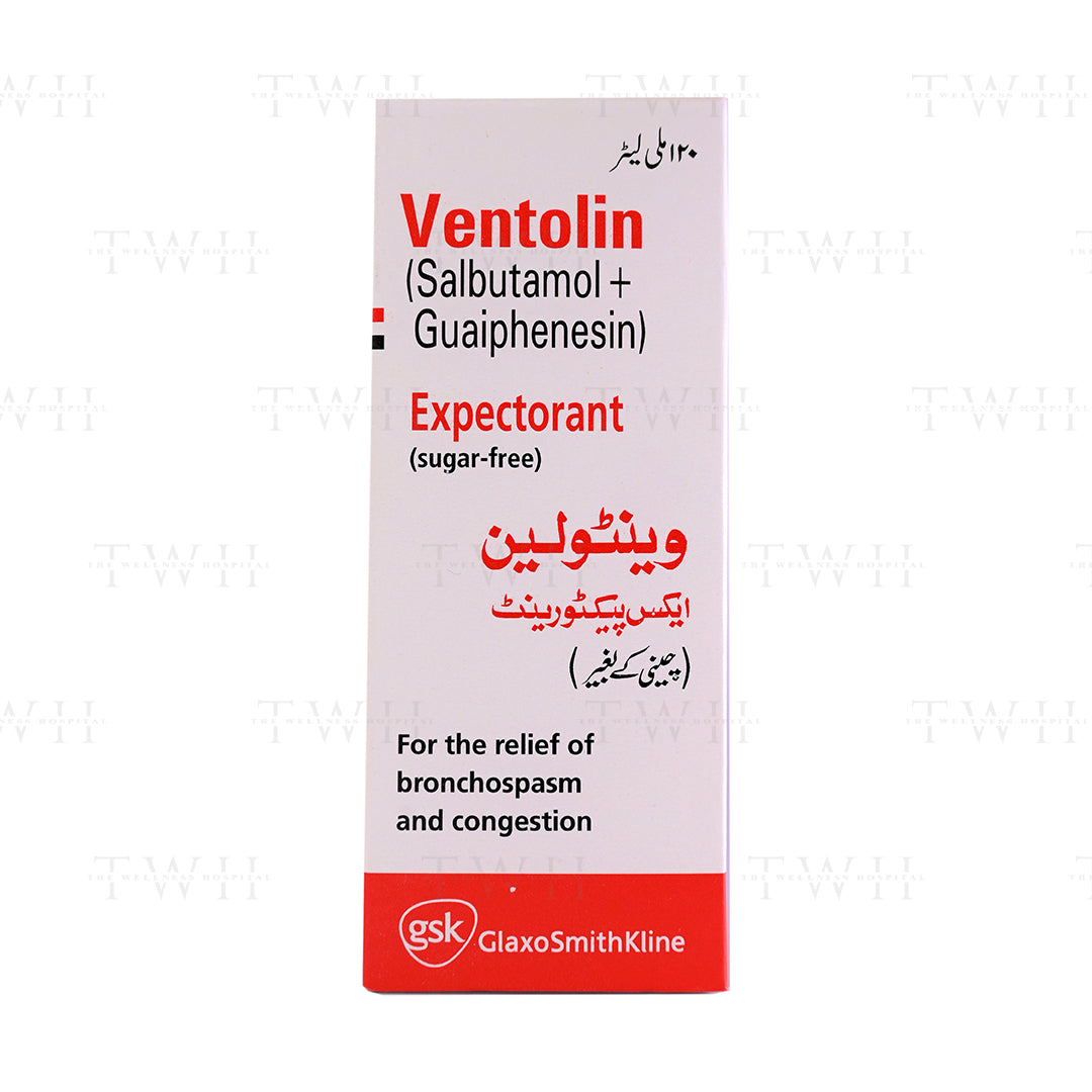 Ventolin Expectorant Syrup 120ml