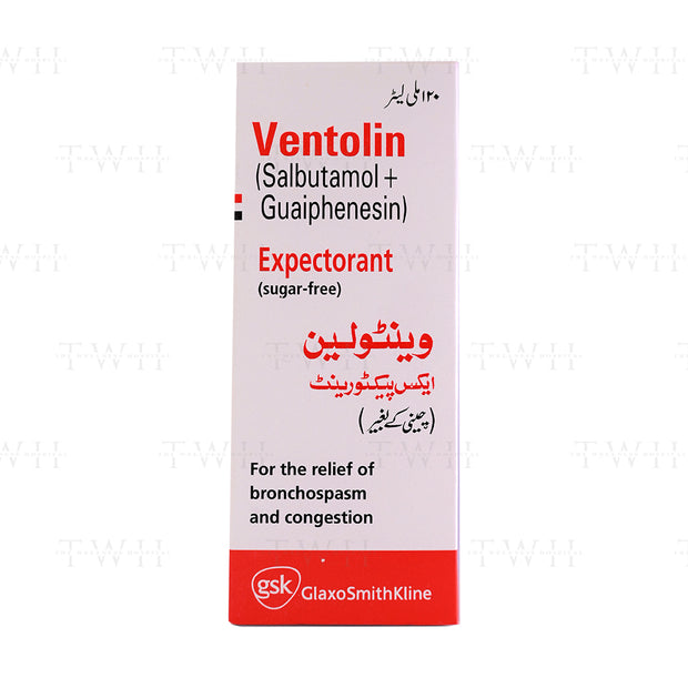 Ventolin Expectorant Syrup 120ml