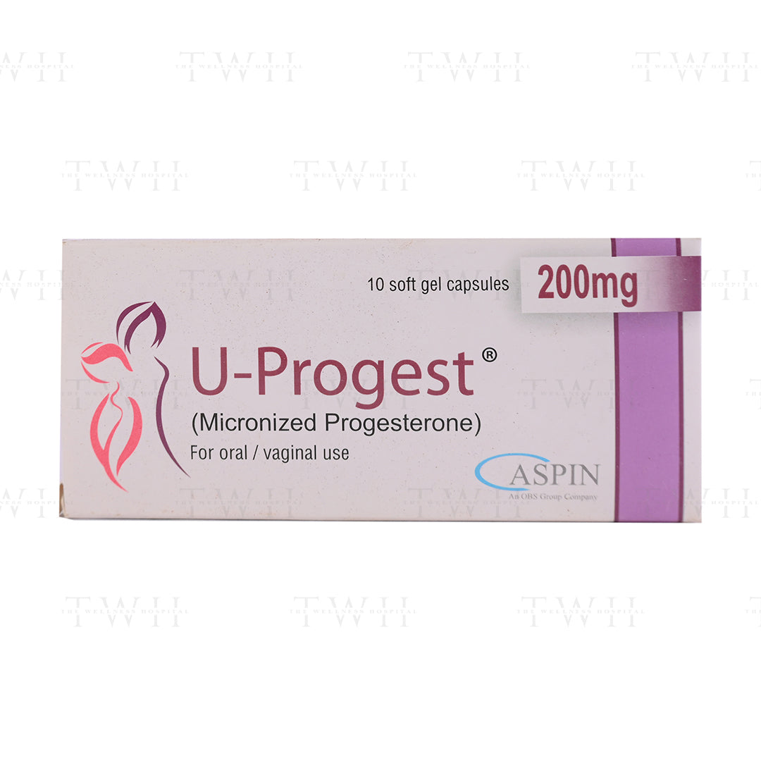 U-Progest Softgel 200mcg
