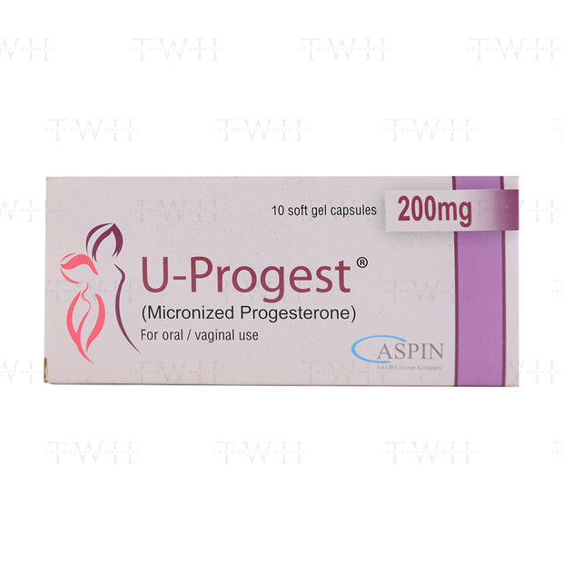 U-Progest Softgel 200mcg