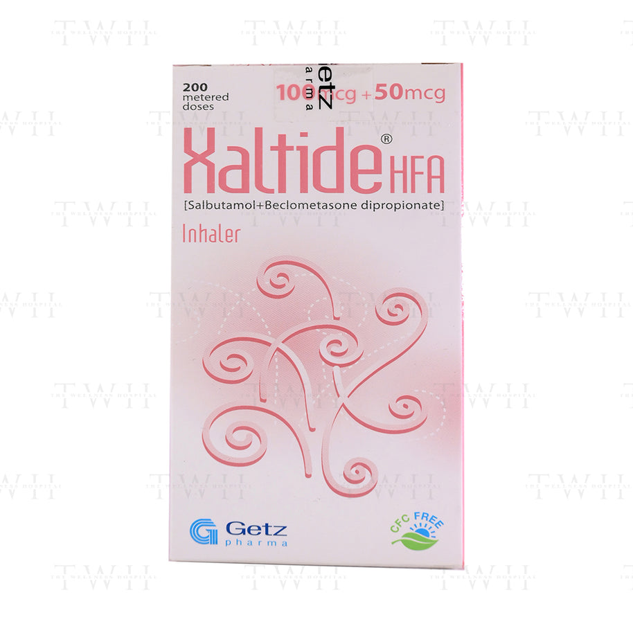 Xaltide Hfa Inhaler 100Mcg+50Mcg
