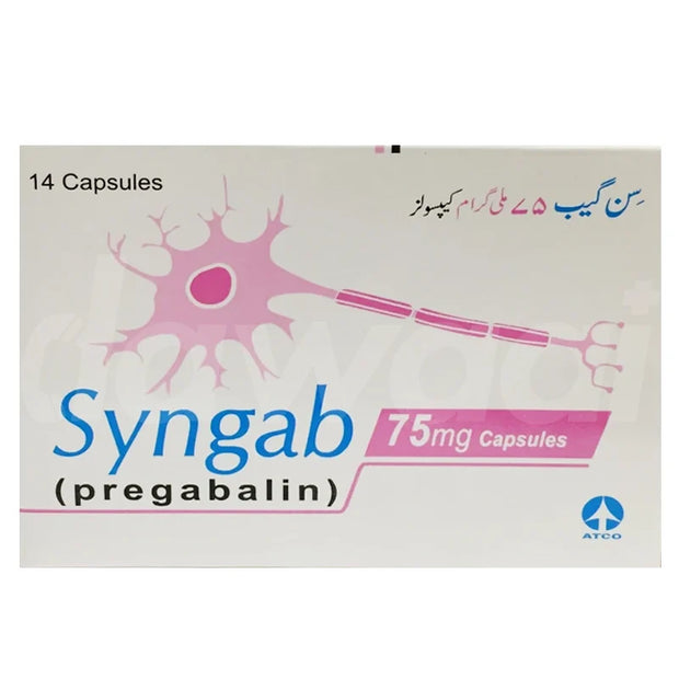 Syngab Capsules 75MG